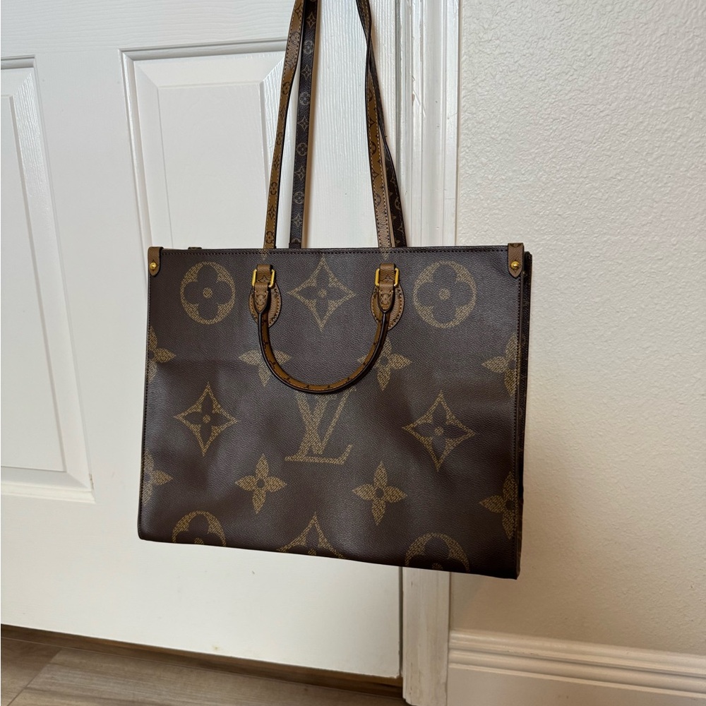 Brown LV Monogram Tote Bag brand new never used